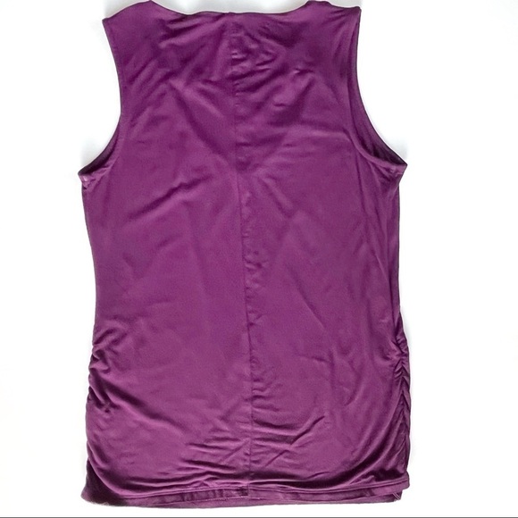 Rock & Republic Criss Cross Ring Detail Sleeveless Top Size S - Picture 5 of 7